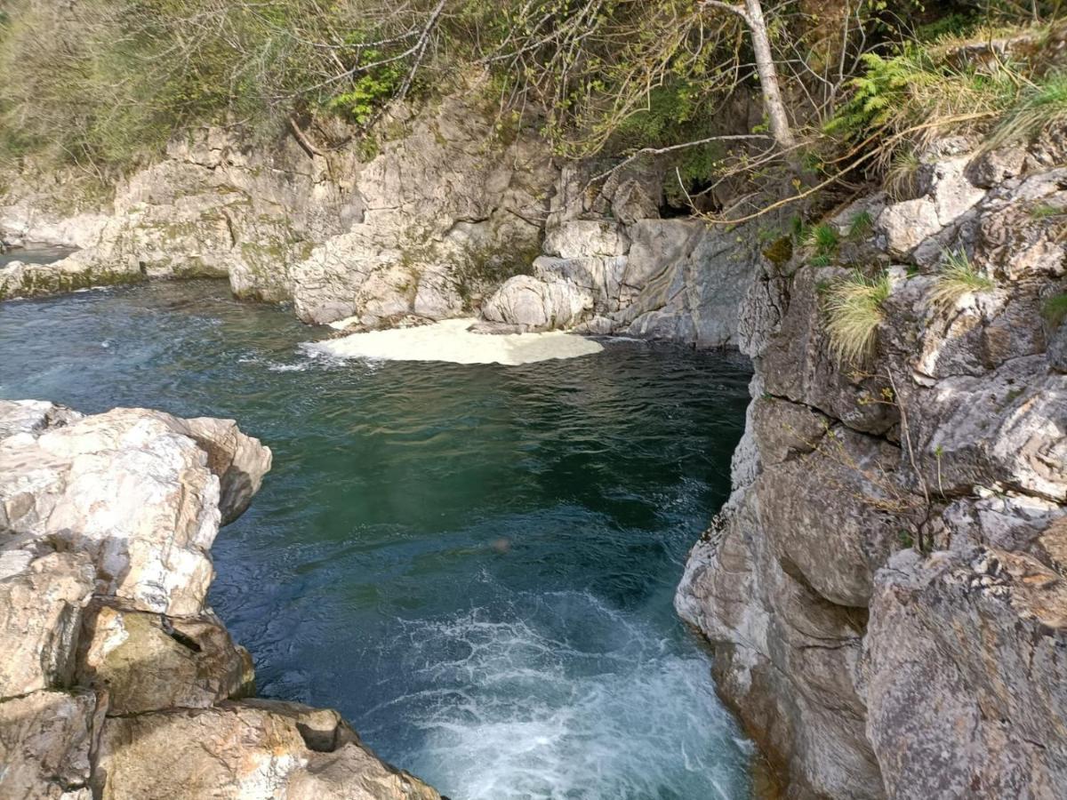 La Salmonera Cangas De Onis Caño Exteriér fotografie