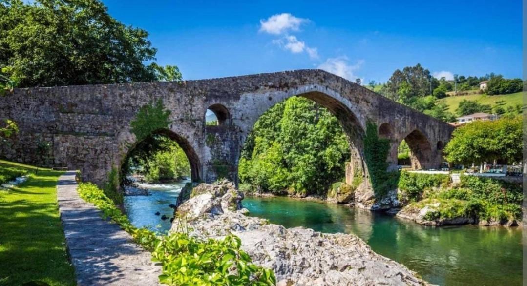 La Salmonera Cangas De Onis Caño Exteriér fotografie