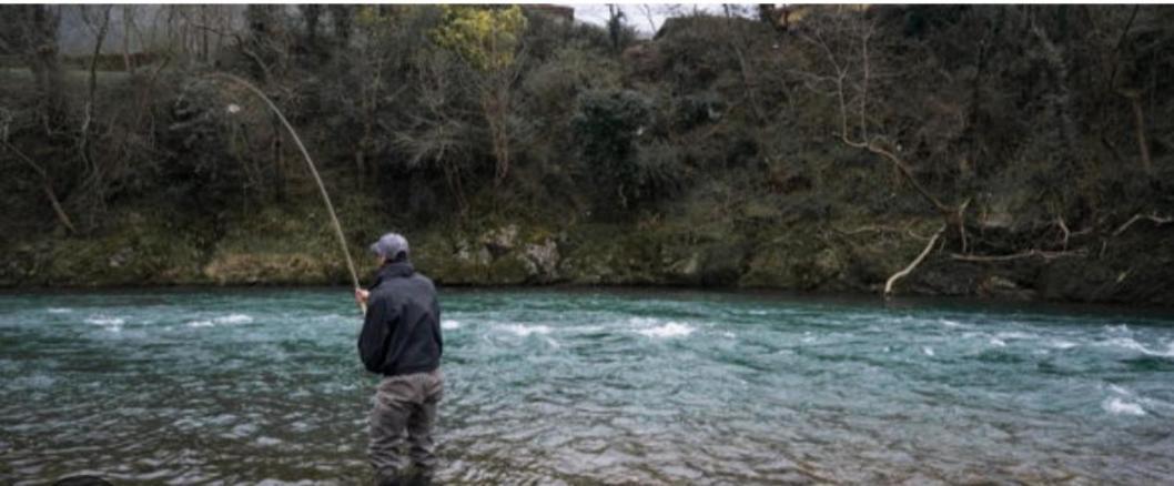 La Salmonera Cangas De Onis Caño Exteriér fotografie
